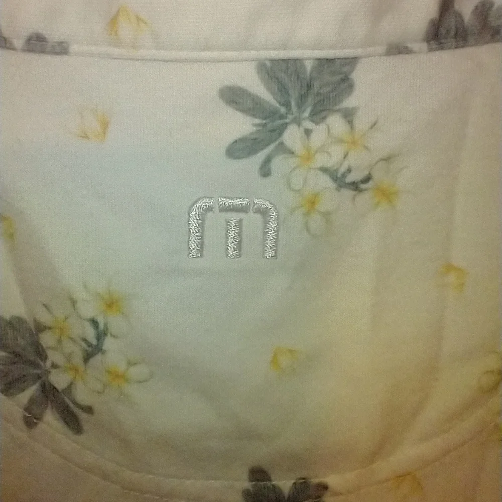 Travis Mathew Arbor Wave Polo Short Sleeve Golf Shirt Men's sz Large. - Picture 7 of 8